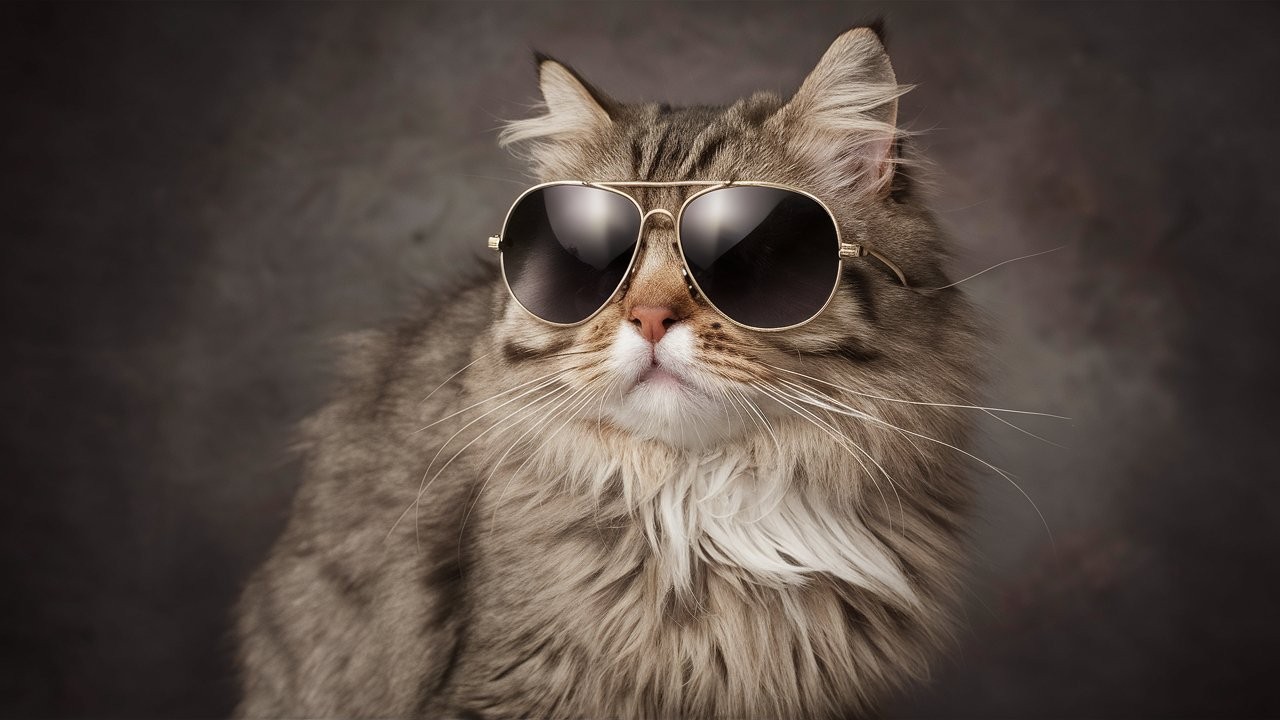Cats wearing Sunglasses