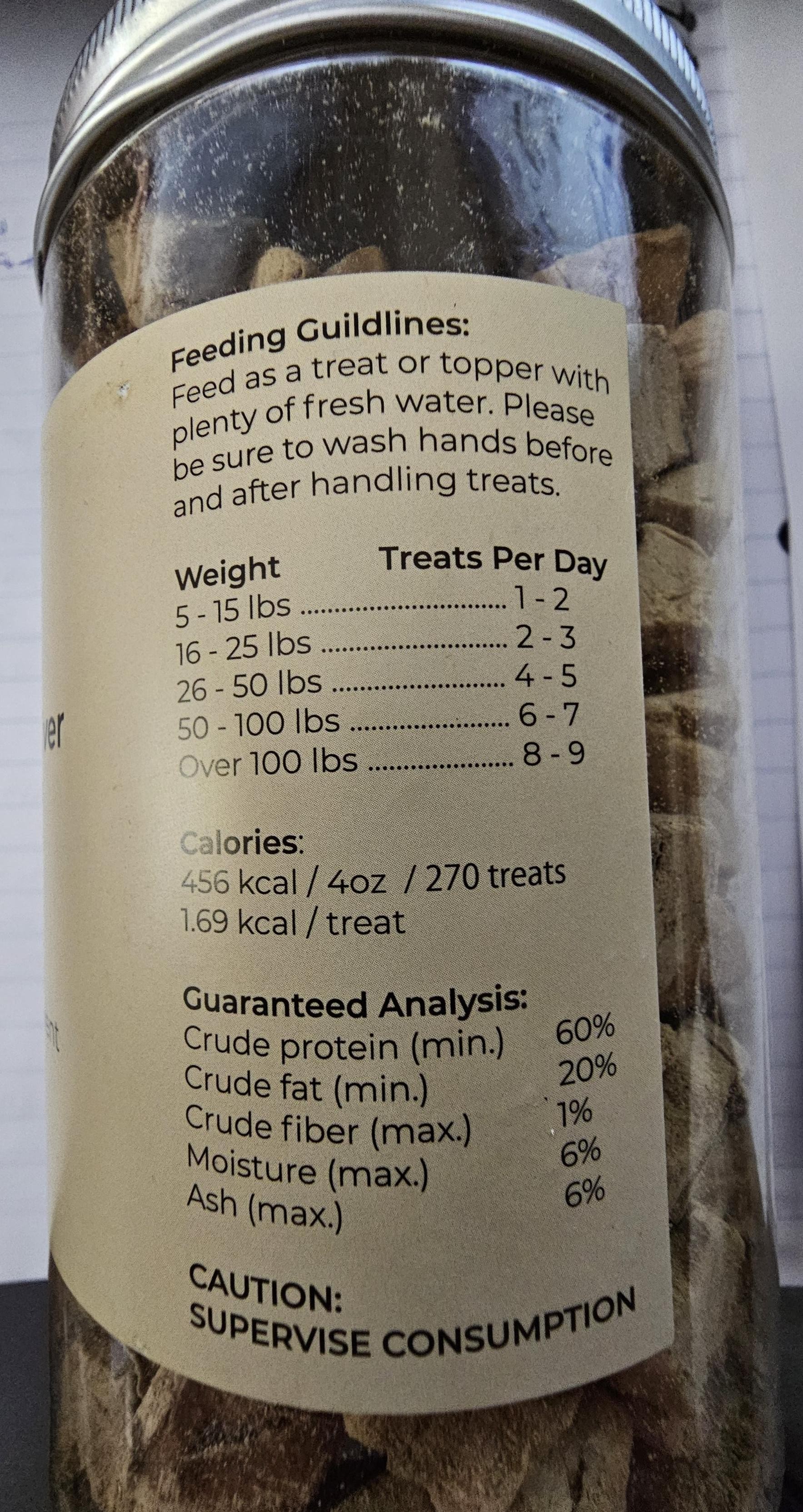 Freeze Dried Chicken Livers